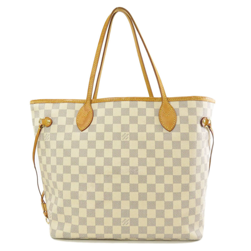 Louis Vuitton Canvas Bag Tote Damier Neverfull Brown